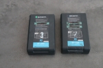 2 x Sony BP-L60A Batteries - All good condition and charge to full.