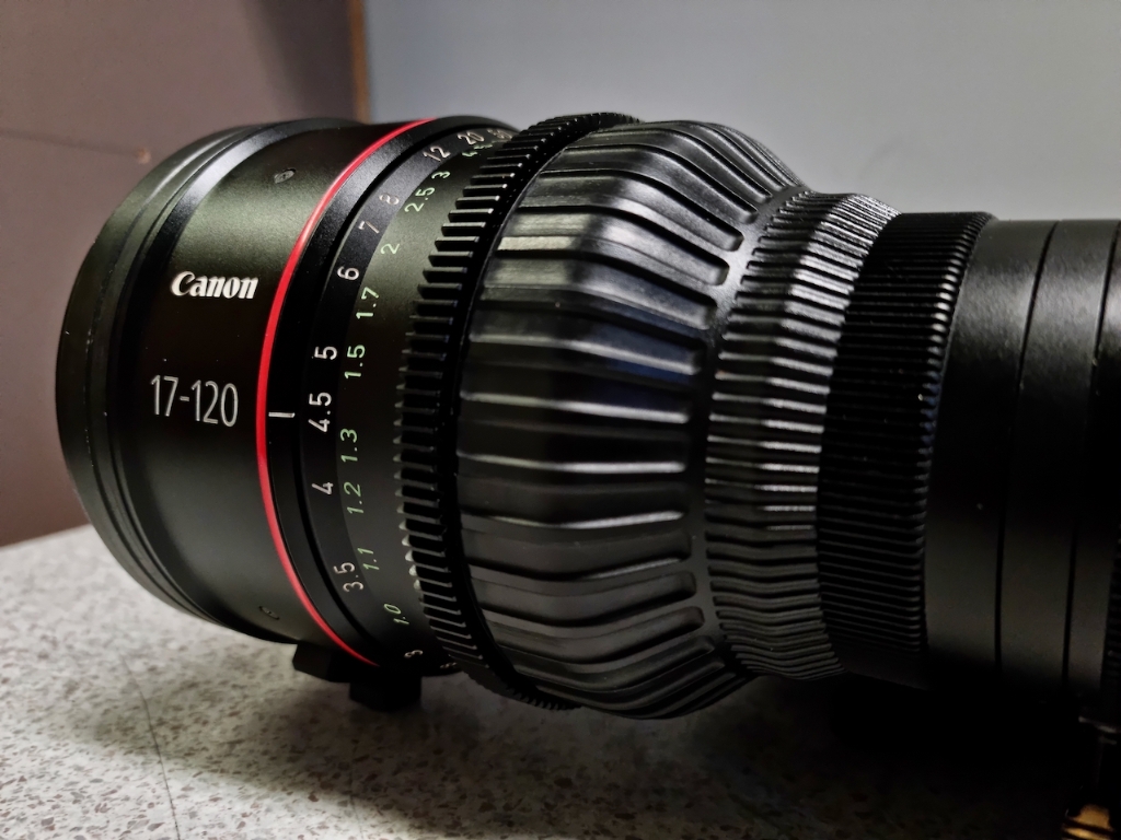 Ads Lens HD/4K Canon CN7X17 KAS S CineServo 17120mm T2.95 with