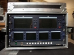 Kramer Vertical Interval Switch & Data Video LCD Monitors 2x7", 4x4"