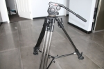 ** Sale Pending ** Manfrotto Pro Video Kit with 351MVCF Carbon Fiber Tripod Legs, 503HDV Pro Fluid Head, 75mm Half Ball, Mid Spreader, Shoes and  Padded Case