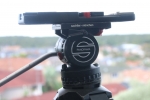 Sachtler Panorama 7+7 (P7+7)  100mm Carbon Fiber Tripod with Plate
