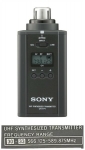 Sony UTX-P1 wireless transmitters, frequency range 30-33.